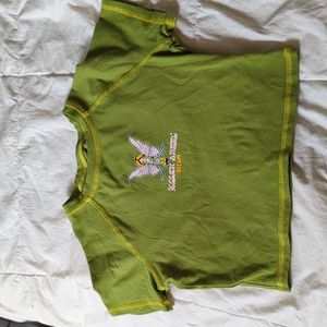 Alien angel baby tee